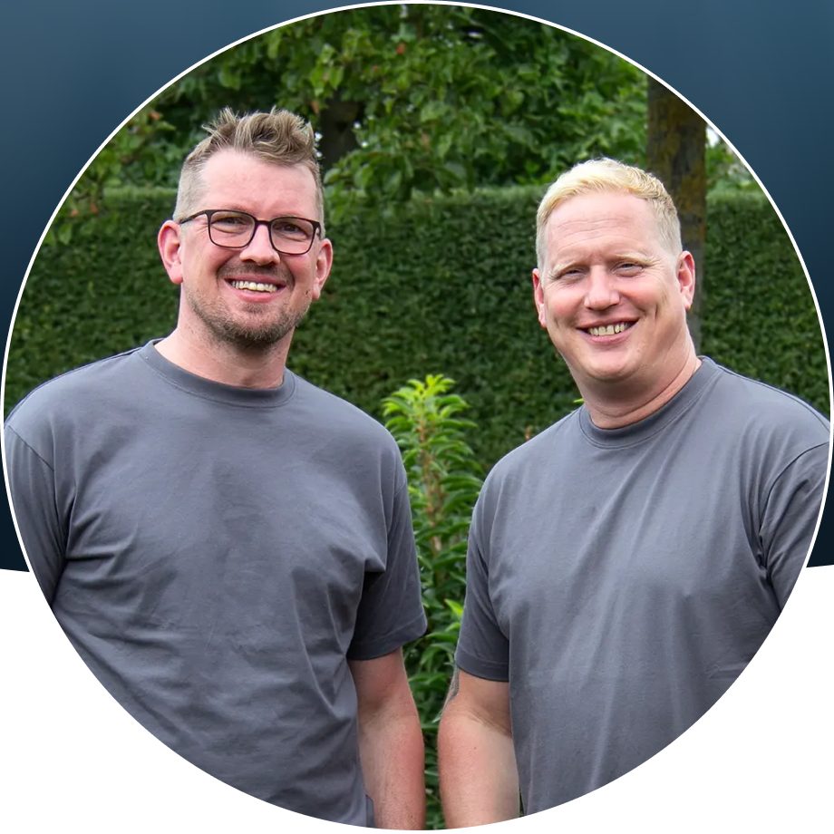 Philipp Brand und Christian Horst, die Geschäftsführer von HB LüTec